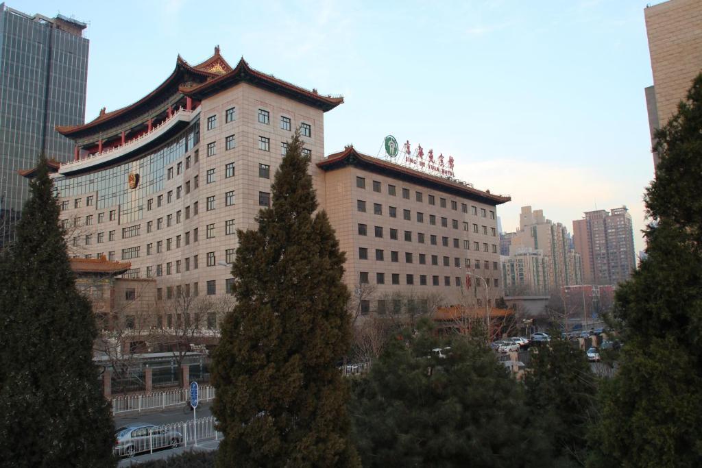 Jing Du Yuan Hotel Пекин Экстерьер фото